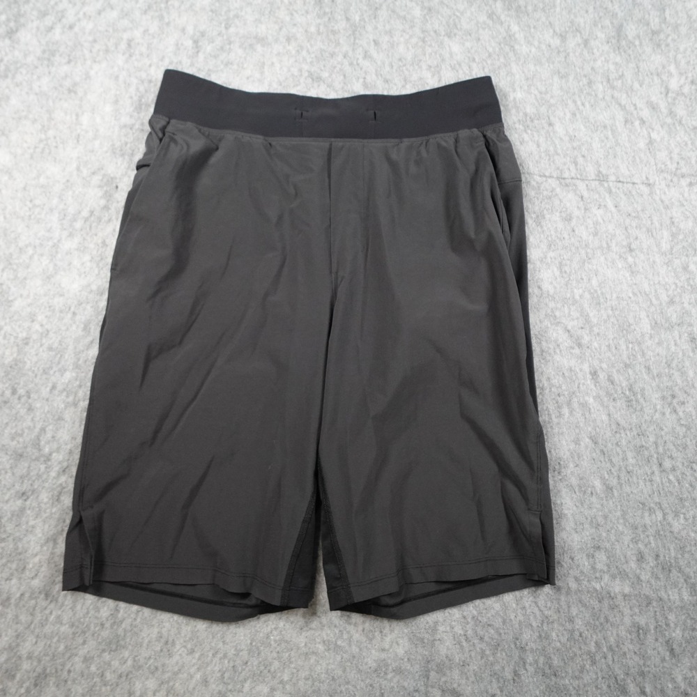 Lululemon Shorts Mens Medium Black T.H.E.‎ Linerless 11" Athletic Workout Gym